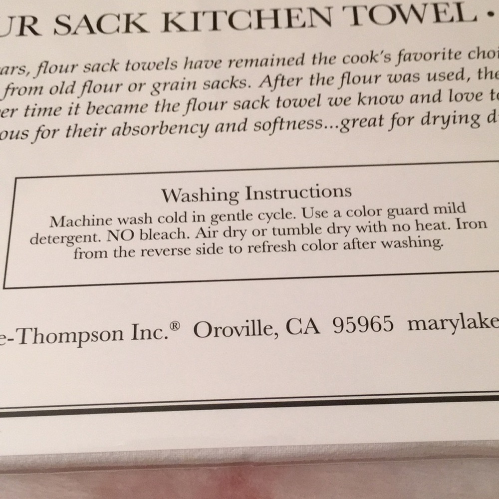 Lavender Bundle Designer Flour Sack Dish Towel NWT - Picture 6 of 12